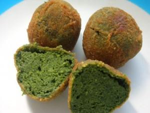 Crocchette di spinaci*