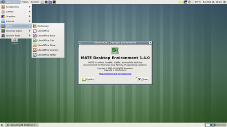 Mate è un'ambiente desktop che riporta l'esperienza utente di Gnome 2 su nuove distribuzioni.