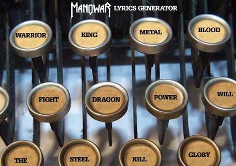 manowar lyrics generator