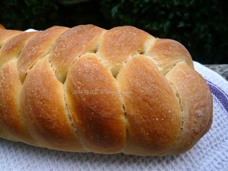 Challah con avocado con l'impasto base nr 8 della Cuochina