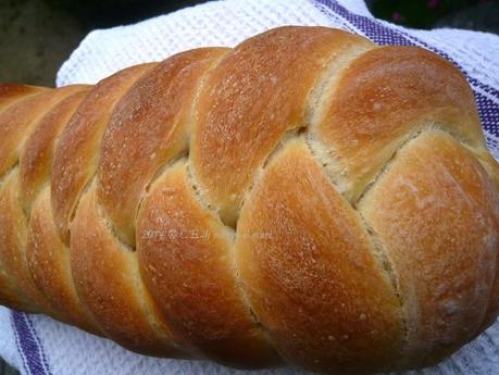 Challah con avocado con l'impasto base nr 8 della Cuochina