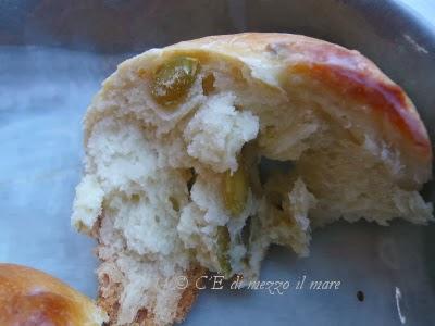 Challah con avocado con l'impasto base nr 8 della Cuochina