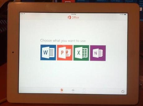 Il 27 Marzo Microsoft potrebbe lanciare Office per iPad