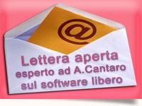 Lettera aperta: esperto su software libero