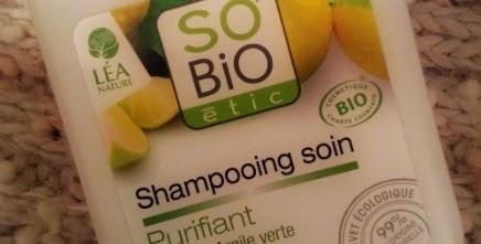 So'Bio Etic: shampoo per capelli grassi, purificante all'argilla verde e limone.