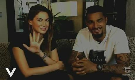 Melissa Satta e Kevin Boateng in attesa del parto a Verissimo #satteng VIDEO