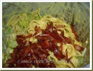 Tagliatelle senza glutine con panna, broccoli e speck (8)