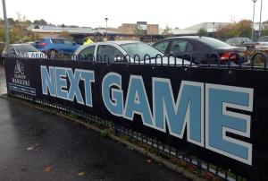 20 ottobre 2013: fuori dallo Scotstoun Stadium. Prima di Warriors-Exeter Chiefs