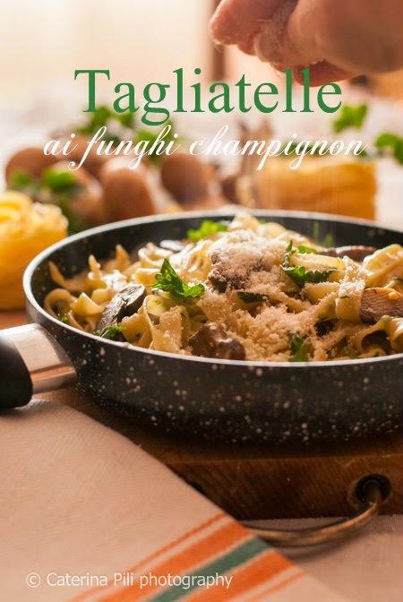 Tagliatelle ai funghi 