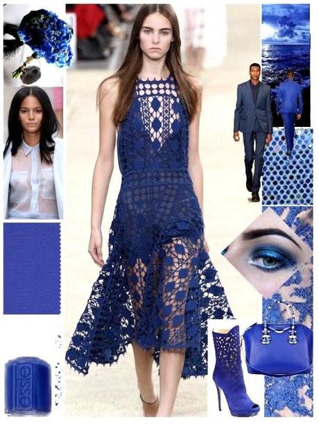 DAZZLING BLUE FOR SPRING SUMMER 2014