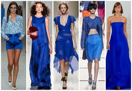 DAZZLING BLUE FOR SPRING SUMMER 2014