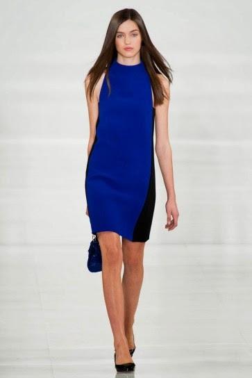 DAZZLING BLUE FOR SPRING SUMMER 2014