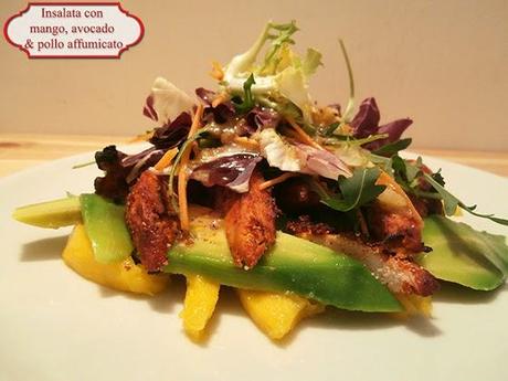 Gordon Ramsay: insalata con mango, avocado & pollo affumicato