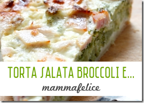 Torta Salata Broccoli e Pesto - Mammafelice