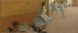 Ballerine che salgono una scala Degas 300x129 Le opere del Musée dOrsay in Italia