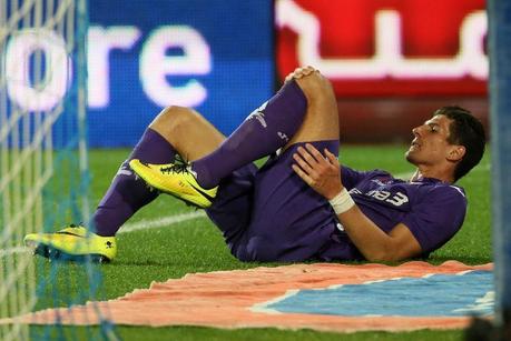 Fiorentina, altra tegola per Mario Gomez