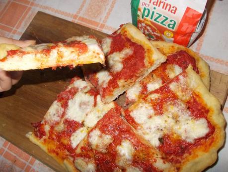 Stasera Pizza: quadrotti e girelle!!!