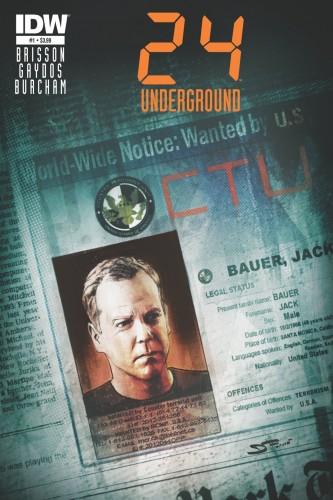 24: Jack Bauer torna anche a fumetti con la IDW  Michael Gaydos Kiefer Sutherland IDW Publishing Ed Brisson 24: Underground 