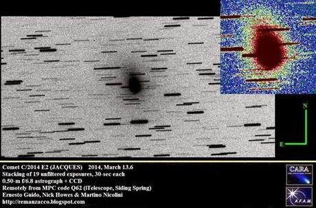 Comet C2014/E2 (Jacques) 13 Marzo 2014