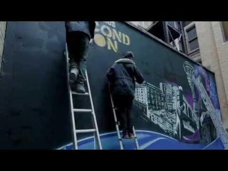 Graffiti per festeggiare l’uscita di inFAMOUS: Second Son