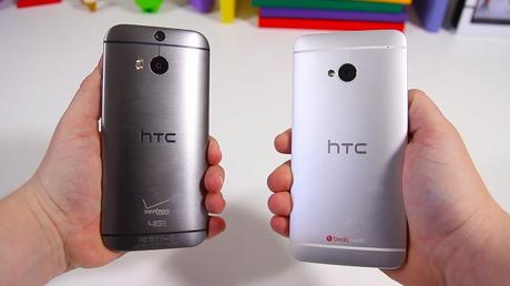 Nuovo HTC One messo a confronto col predecessore One