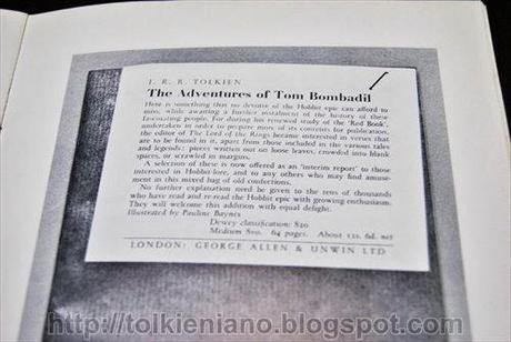 The Hobbitiana, il primo catalogo d'asta interamente dedicato a Tolkien del 1980