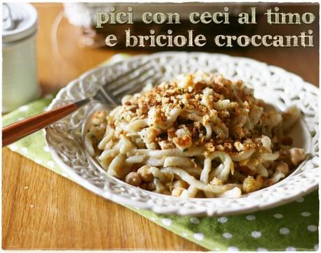 Pici ceci e briciole