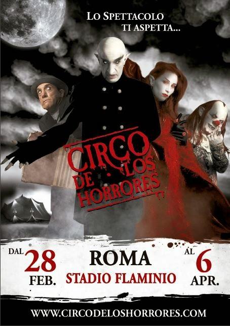 Circo de Los Horrores - l'orrore arriva a Roma e il sangue scorre sotto un tendone