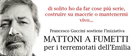 Francesco Guccini testimonial delliniziativa Mattoni a Fumetti 