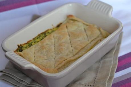 Spanakopita rape e ricotta bufala