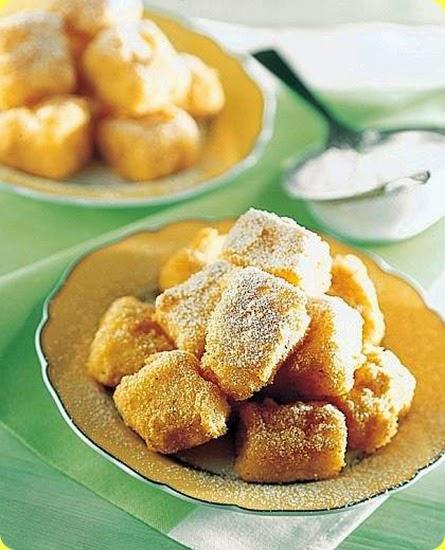 Latte dolce fritto alla ligure