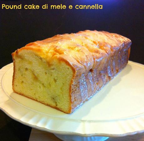 POUND CAKE, MELE E CANNELLA