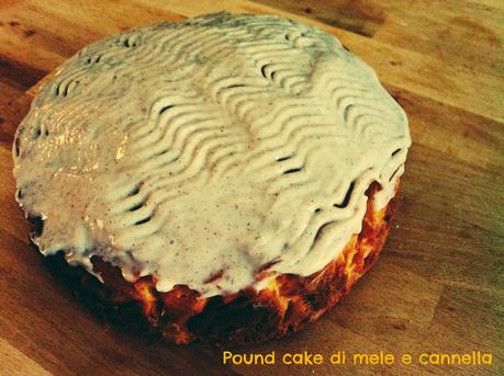 POUND CAKE, MELE E CANNELLA