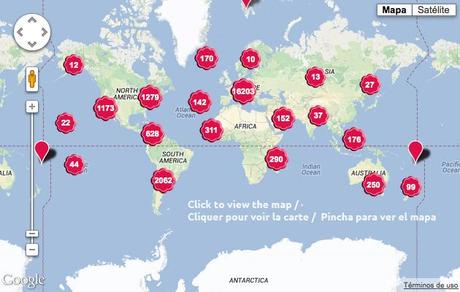 La mappa di tutti gli Stati che hanno aderito a Guest To Guest