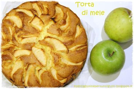 Torta di mele classica senza glutine