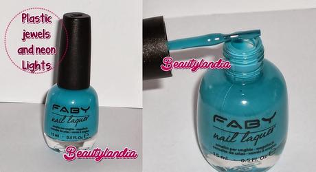 FABY - Collezione P/E Fabolous: Hula Hoop Pink, Plastic Jewels and Neon Lights, Best Friend on the Yaacht [swathes e review]-