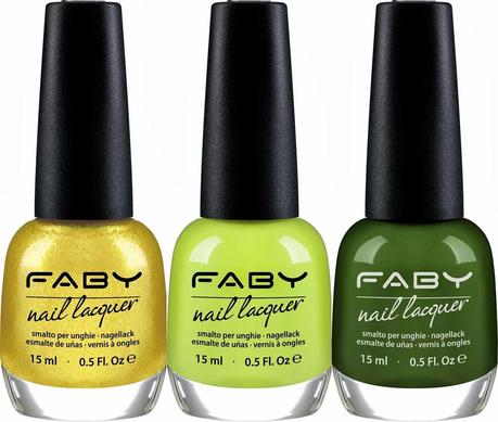 FABY - Collezione P/E Fabolous: Hula Hoop Pink, Plastic Jewels and Neon Lights, Best Friend on the Yaacht [swathes e review]-