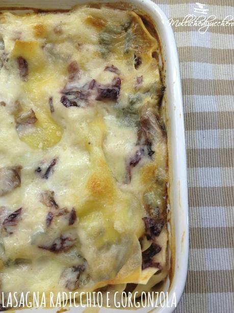 LASAGNA RADICCHIO E GORGONZOLA