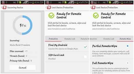 Android-Antivirus-Scanner-Remotely-Wipe-Data