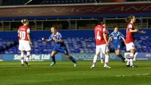 Remi Allen esulta dopo il gol del Birmingham. Fonte: www.uefa.com - ©Birmingham City FC