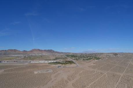 The desert all around Las Vegas