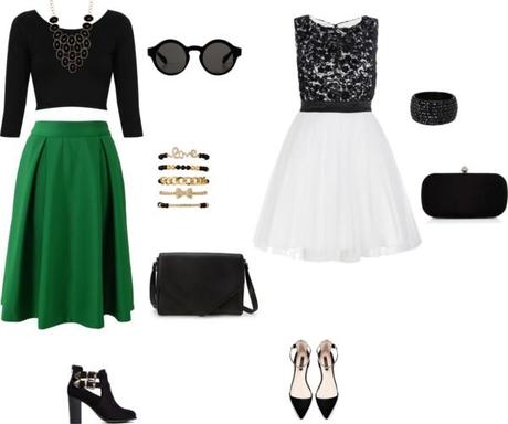 FASHION LOW COST: Black and Green!!