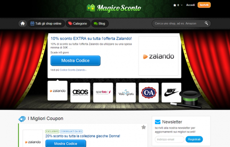  Magico Sconto: ecco il sito con i migliori coupon comprare online