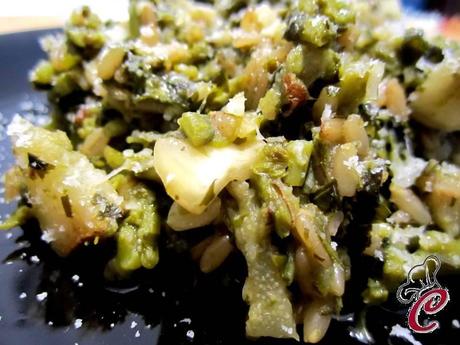 Gratin di avena con cime, pere e mandorle: un bottino che arricchisce lo spirito e il palato