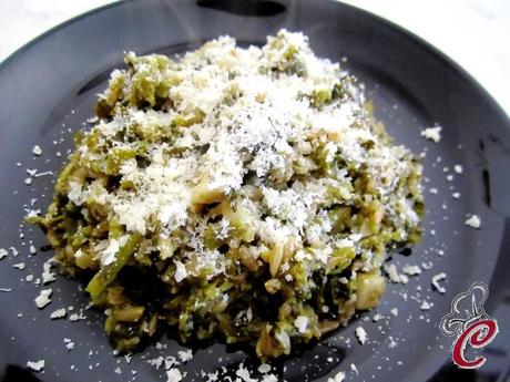 Gratin di avena con cime, pere e mandorle: un bottino che arricchisce lo spirito e il palato