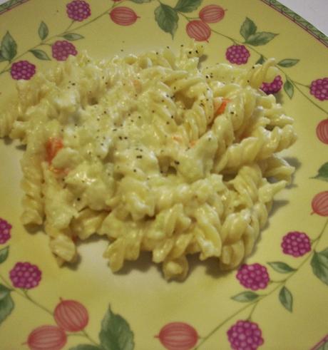 FUSILLI CON CAVOLFIORE BIANCO E CREMA DI PARMIGIANO