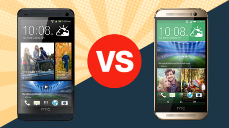 HTC One vs. HTC One (M8)