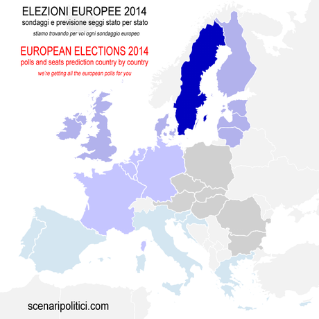 european elections 2014 - sweden opinion polls