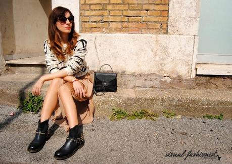 Gonna lunga con spacchi laterali Zara: perfetta per la Primavera (OUTFIT)