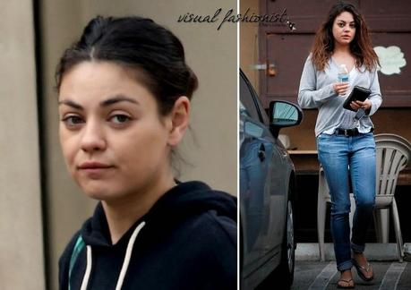 Trucco occhi come Mila Kunis: tutorial per occhi verdi e grandi